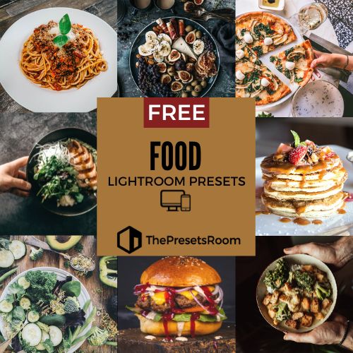 free food Lightroom presets collection