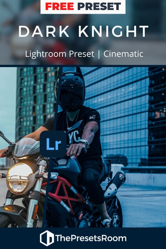 blue tones cinematic preset