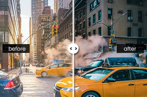 cinematic city Lightroom preset