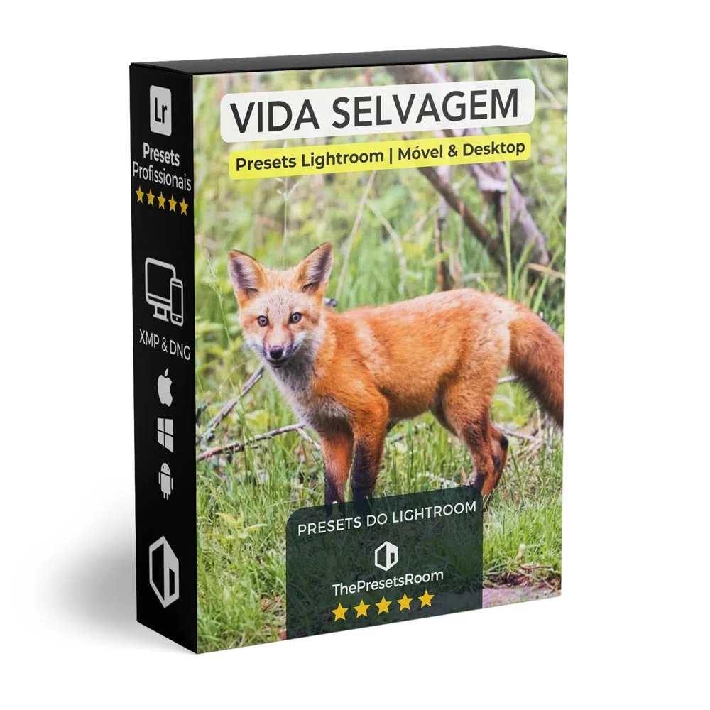 Coleção de presets de vida selvagem