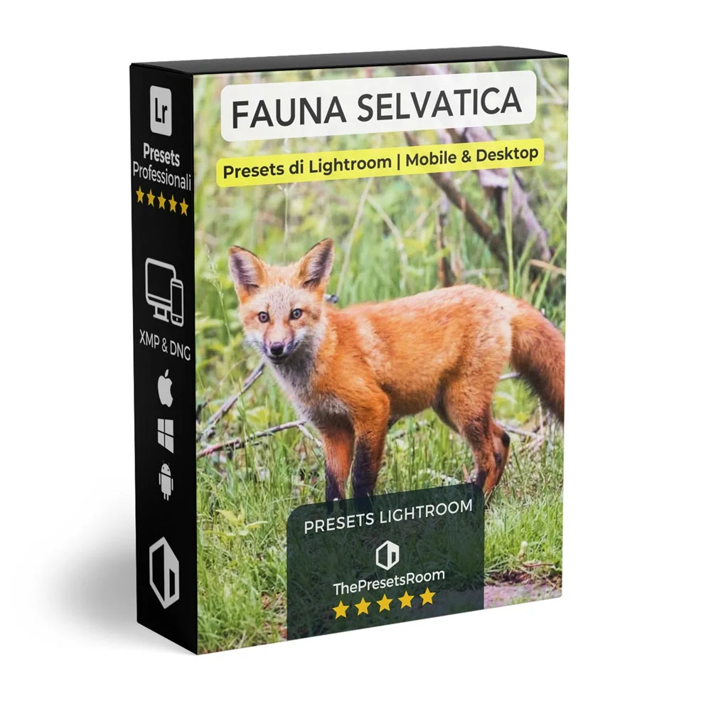Collezione di preset fauna selvatica