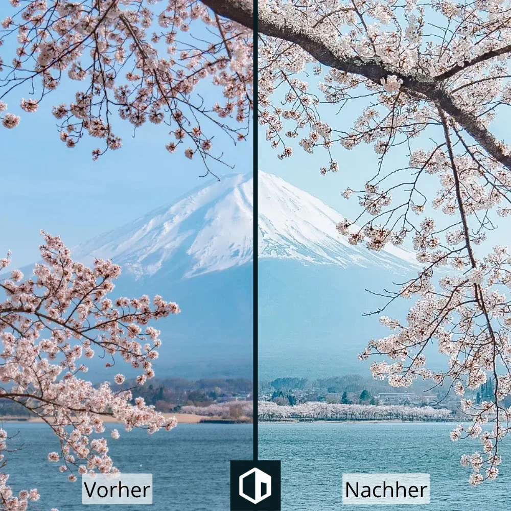 vorher und nachher japan preset
